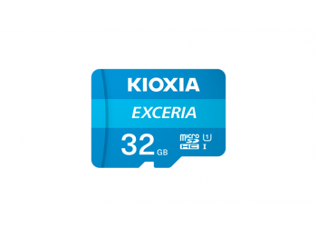 THẺ NHỚ MICROSD KIOXIA-32GB-EXCERIA CL10 U1 TỐC ĐỘ 100M/s-LMEX1L032GG4