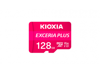THẺ NHỚ MICROSD KIOXIA-128GB-EXCERIA CL10 UHS-I U3 GHI HÌNH 4K TỐC ĐỘ 100M/S-LMEX2L128GG2