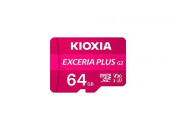 Thẻ nhớ MicroSD KIOXIA EXCERIA PLUS G2 CL10 UHS-I U3 V30 4K A1 Đọc/Ghi 100/65 MB/s 64GB 128Gb 256GB 512GB 1TB 2TB