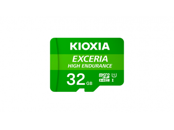 Thẻ nhớ MicroSD KIOXIA EXCERIA HIGH ENDURANCE 32GB CL10 UHS-I U1 V10 A1 Đọc/Ghi: 100/30MB/s