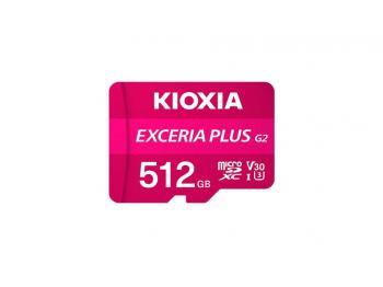 Thẻ nhớ MicroSD KIOXIA EXCERIA PLUS G2 512GB CL10 UHS-I U3 V30 4K A1 Đọc/Ghi 100/90 MB/s