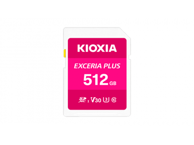 THẺ NHỚ SD KIOXIA EXCERIA PLUS UHS-I U3 C10 64GB 128GB 256GB 512GB 1TB