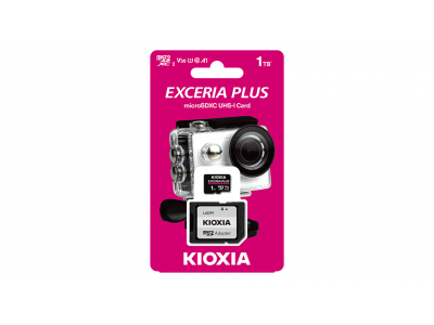 THẺ NHỚ MICROSD KIOXIA-256GB-EXCERIA PLUS CL10 UHS-I U3 GHI HÌNH 4K TỐC ĐỘ 100M/s - LMPL1M256GG2