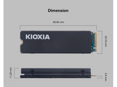 EXCERIA NVMe™ SSD with Heatsink - 2TB - SSD TẢN NHIỆT SIÊU MÁT