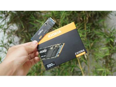 Ổ CỨNG SSD NVMe KIOXIA 500GB EXCERIA R1700 W1200 wRAM. Gen3x4- LRC10Z500GG8