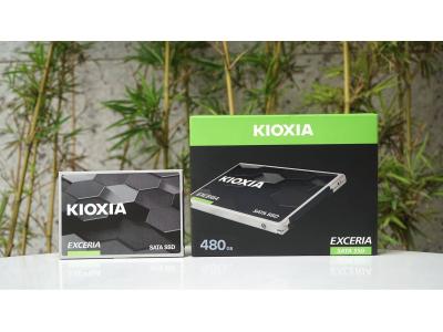 Ổ CỨNG SSD SATA KIOXIA 480GB EXCERIA SATA TỐC ĐỘ ĐỌC/GHI 555/540 MB/s - LTC10Z480GG8