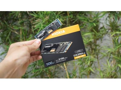 Ổ CỨNG SSD NVMe KIOXIA 500GB EXCERIA G2 NVMe R2100 W1700 wRAM-LRC20Z500GG8