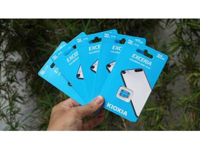 THẺ NHỚ MICROSD KIOXIA-32GB-EXCERIA CL10 U1 TỐC ĐỘ 100M/s-LMEX1L032GG4