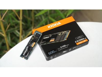 Ổ CỨNG SSD NVMe KIOXIA 500GB EXCERIA G2 NVMe R2100 W1700 wRAM-LRC20Z500GG8