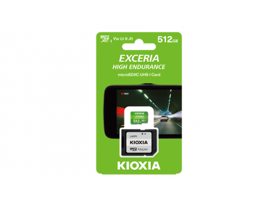 Thẻ nhớ MicroSD KIOXIA EXCERIA HIGH ENDURANCE 512GB CL10 UHS-I U1 V10 A1 Đọc/Ghi: 100/85MB/s