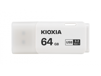 USB 64GB KIOXIA U301 USB 3.2 Gen 1 Đen, Trắng Tốc độ cao, Bảo hành chính hãng 5 Năm