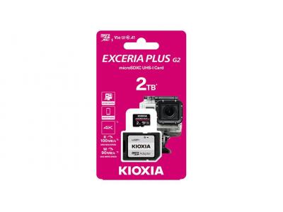 Thẻ nhớ MicroSD KIOXIA EXCERIA PLUS G2 CL10 UHS-I U3 V30 4K A1 Đọc/Ghi 100/65 MB/s 64GB 128Gb 256GB 512GB 1TB 2TB