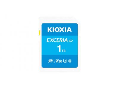 Thẻ nhớ SD KIOXIA EXCERIA G2 1TB CL10 UHS-I U3 V30 4K Đọc/Ghi: 100/50MB/s