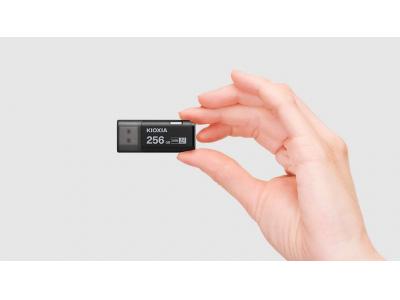 USB 64GB KIOXIA U301 USB 3.2 Gen 1 Đen, Trắng Tốc độ cao, Bảo hành chính hãng 5 Năm