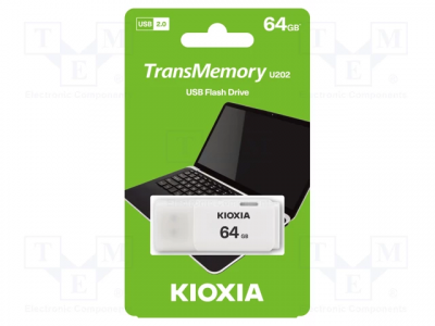 USB 2.0 KIOXIA-64GB-TransMemory U202-LU202W064GG4