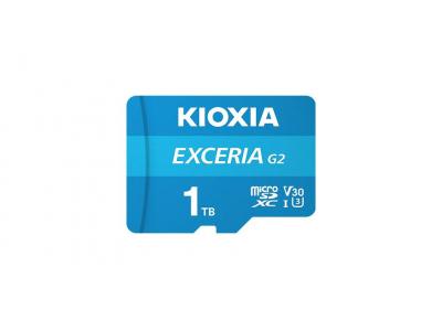 THẺ NHỚ MICROSD KIOXIA-1TB - EXCERIA G2 CL10 UHS-I U3 GHI HÌNH 4K TỐC ĐỘ 100M/s LMEX2L001TG2