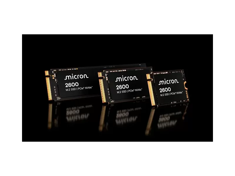 Micron 2600 QLC SSD đạt hiệu năng gần TLC: 7.200 MB/s đọc, công nghệ đệm thích ứng mới